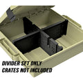 MTM CRATE DIVIDER 5-8-12 PER 1 / BLACK 6/CS