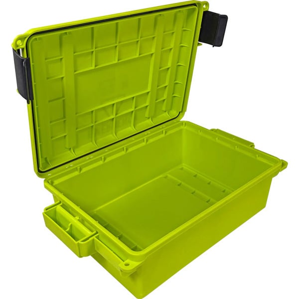 MTM EMERGENCY BOX #3 YELLOW GREEN 4/CS