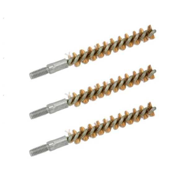BORE TECH BRASS RIFLE BRUSH 20cal 5/40 3/PKG