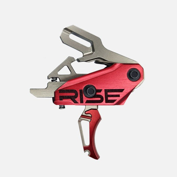 Rise Armament Rev 535 Slide-and-Snap Trigger Red/Silver