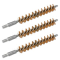 BORE TECH BRASS RIFLE BRUSH 35cal 8/32 3/PKG