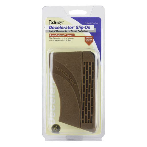 Pachmayr Decelerator Slip-On Recoil Pad Small Brown