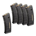Magpul PMAG Gen 2 Magazine with Window AR-15 5.56x45mm NATO 30 Round Black Pack of 5