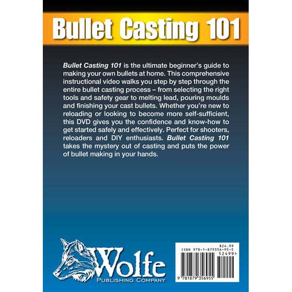BULLET CASTING 101 DVD (HANDLOADER TV)