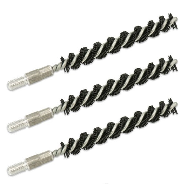 BORE TECH NYLON RIFLE BRUSH 6MM 8/32 3/PKG