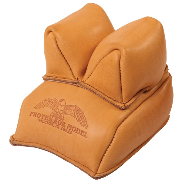 PROTEKTOR 13 RABBIT EAR REAR BAG, LEATHER, EMPTY