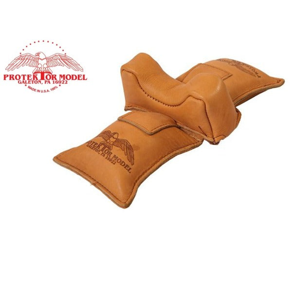 PROTEKTOR 5 MEDIUM OWL EAR STRADDLE BAG,LTHR,EMP