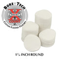 BORE TECH COTTON PATCHES 1-1/4" ROUND 1000/BAG