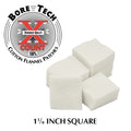 BORE TECH COTTON PATCHES 1-3/8" SQUARE 1000/BAG