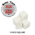 BORE TECH COTTON PATCHES 1" SQUARE 1000/BAG