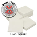 BORE TECH COTTON PATCHES 3" SQUARE 500/BAG