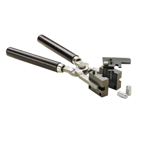 RCBS MOULD HANDLE, STEEL FRAME/HARDWOOD HANDLE