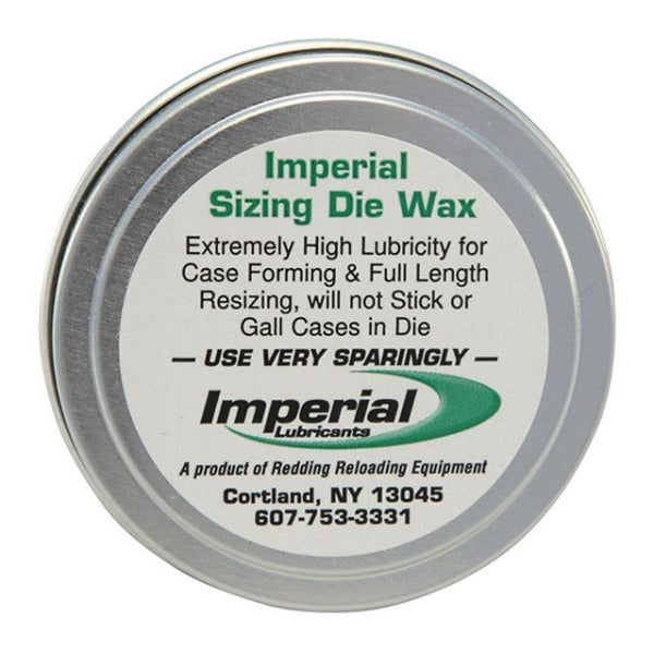 REDDING IMPERIAL SIZING DIE WAX 1oz 12/CS