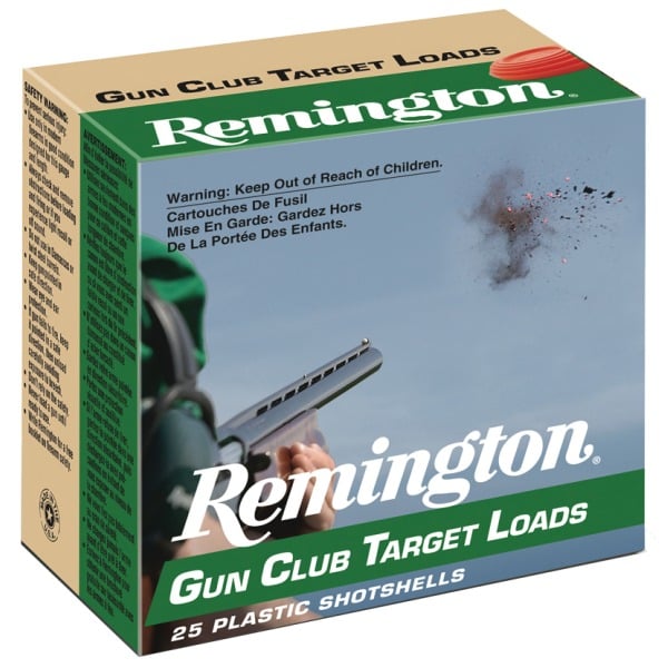 Remington Gun Club 12 Gauge Ammunition 2-3/4" #7.5 1-1/8 oz 1145 fps Case of 250