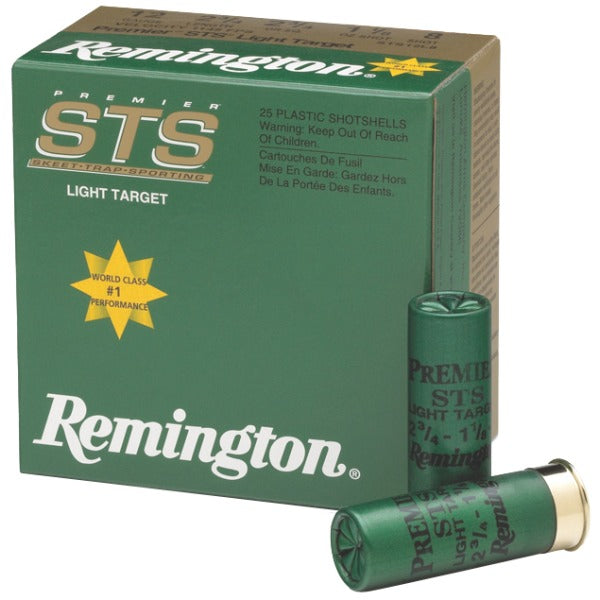 Remington STS 20 Gauge Ammunition 2-3/4" #8 7/8 oz 1200 fps Case of 250