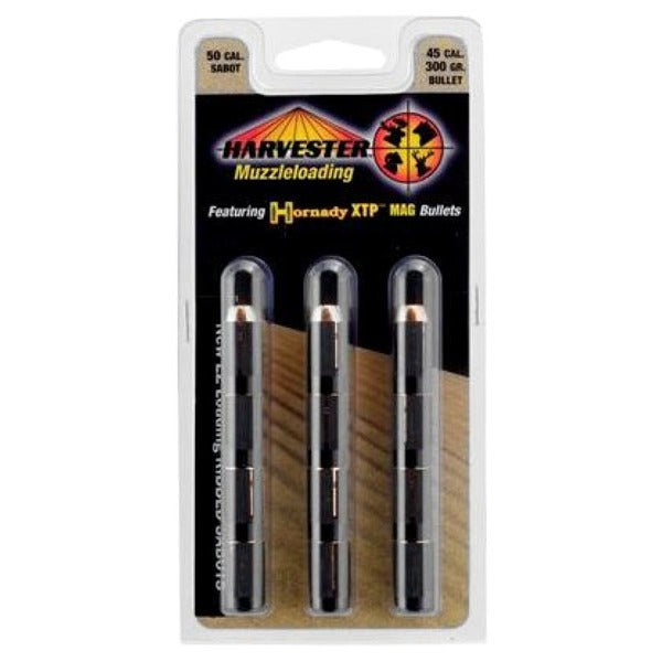 HARVESTER XTP 50cal SABOT w/45c 300gr BULLET 12/PK