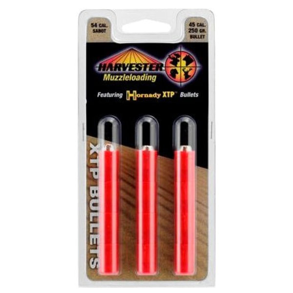 HARVESTER XTP 54cal SABOT w/45c 250gr BULLET 12/PK
