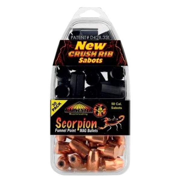 HARVESTER SCORPION 50cal SABOT w/45c 240g HP 30/PK