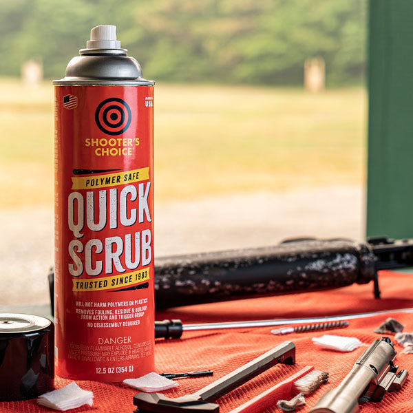 SHOOTER'S CHOICE POLYMER SAFE QUICK SCRUB CLEANER 12.5oz 12/c
