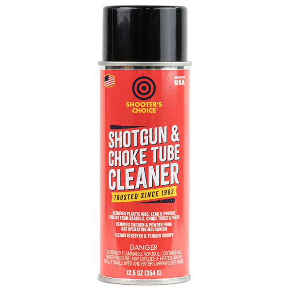SHOOTER'S CHOICE SHOTGUN/CHOKE CLEANER 12.5oz AEROSOL 12/CS