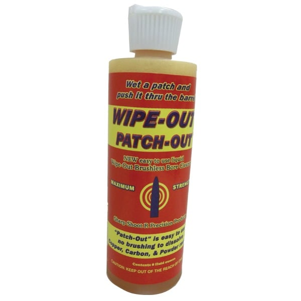 SHARP-SHOOT-R PATCH-OUT 8oz LIQUID BORE CLNR 12cs