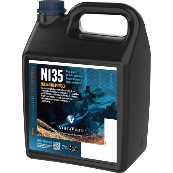 Vihtavuori N135 Smokeless Powder 8lb