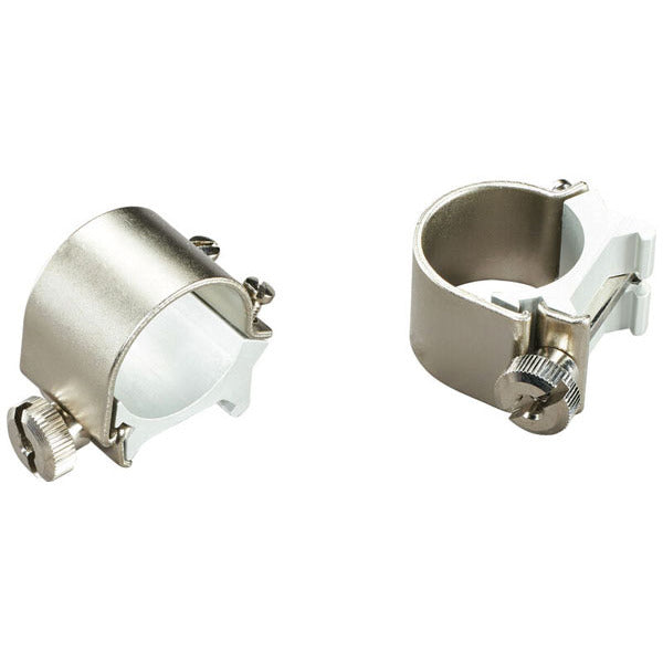 WEAVER RINGS 1" LOW SILVER DETACH TOP