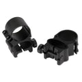 WEAVER RINGS 1" MATTE SEE THRU DETACH TOP