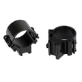 WEAVER RINGS 1" TIP OFF BLACK PRO-VIEW