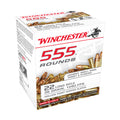 Winchester White Box 22 Long Rifle Ammunition 36 Grain Plated Hollow Point Box of 555