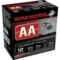 Winchester AA 12 Gauge Ammunition 2-3/4" #7.5 1 oz 1290 fps Case of 250