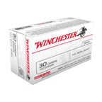 Winchester White Box 30 M1 Carbine Ammunition 110 Grain Full Metal Jacket Box of 50