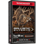 Winchester 7mm-08 Remington Ammunition 140 Grain Ballistic Silvertip Polymer Tip Box of 20