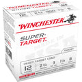 Winchester Super Target 12 Gauge Ammunition 2-3/4" #8 1-1/8 oz 1200 fps Case of 250
