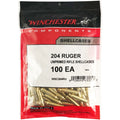 Winchester 204 Ruger Brass Bag of 100