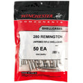 Winchester 280 Remington Nickel Plated Brass Bag of 50