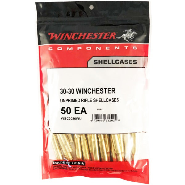 Winchester 30-30 Winchester Brass Bag of 50