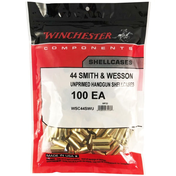 Winchester 44 Special Brass Bag of 100
