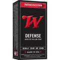 Winchester Defense 38 Special +P Ammunition 125 Grain Jacketed Hollow Point Box of 50