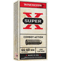 Winchester White Box 44-40 WCF Ammunition 225 Grain Lead Flat Nose Box of 50