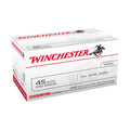Winchester White Box 45 ACP Ammunition 230 Grain Full Metal Jacket Box of 100