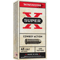 Winchester White Box 45 Colt (Long Colt) Ammunition 250 Grain Lead Flat Nose Box of 50