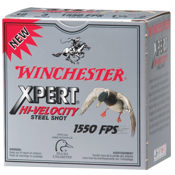 Winchester Xpert 12 Gauge Ammunition 2-3/4" #BB 1-1/16 oz 1550 fps Steel Steel Shot Box of 25