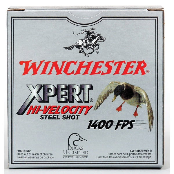 Winchester Xpert 12 Gauge Ammunition 2-3/4" #4 1-1/8 oz 1400 fps Steel Steel Shot Box of 25