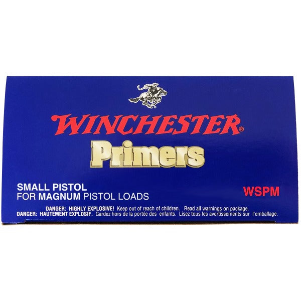 Winchester Small Pistol Magnum Primers Case of 5000