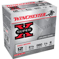 Winchester Super-X 12 Gauge Ammunition 2-3/4" #8 1-1/4 oz 1330 fps Box of 25