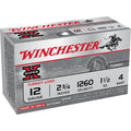 Winchester Super-X Turkey 12 Gauge Ammunition 2-3/4" #4 1-1/2 oz 1260 fps Box of 10
