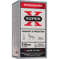 Winchester Super-X 218 Bee Ammunition 46 Grain Jacketed Hollow Point Box of 50