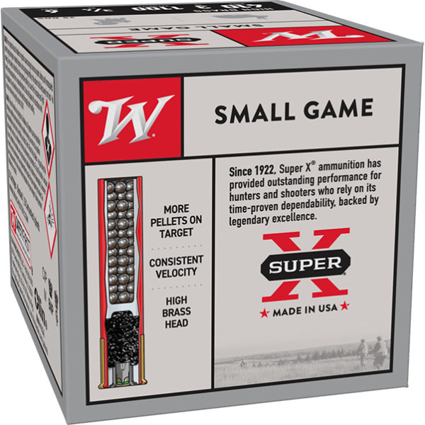 Winchester Super-X 410 Bore Ammunition 3" #6 Box of 25