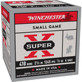 Winchester Super-X 410 Bore Ammunition 2-1/2" #4 1/2 oz 1245 fps Box of 25